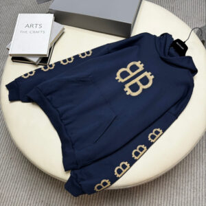Balenciaga Hoodie Rep​ BB Blue