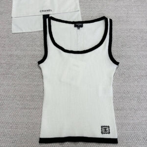 Chanel Tank Top Dupe​ White