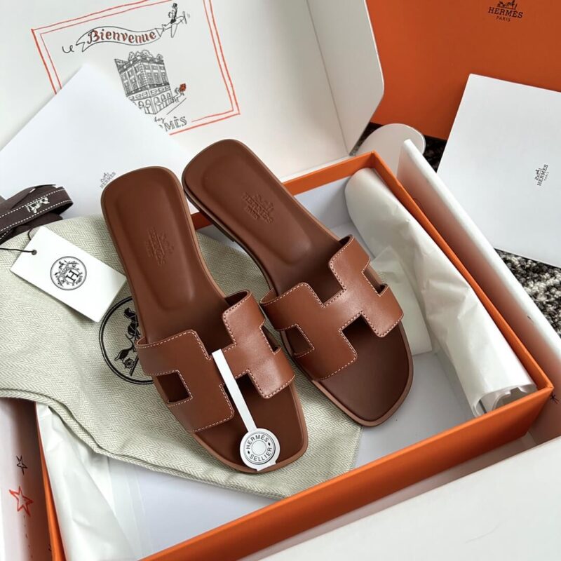 Hermes Sandals Dupe​ Gold - Image 2