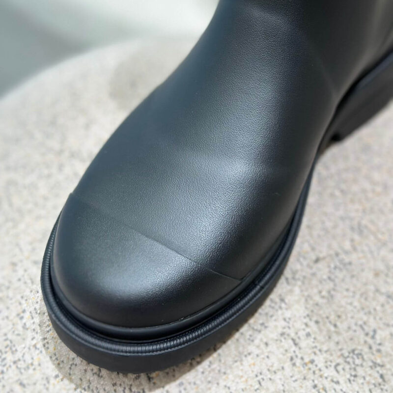 Black Rubber Boots Chanel​ - Image 6