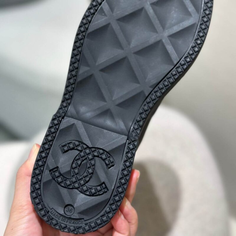 Black Rubber Boots Chanel​ - Image 7