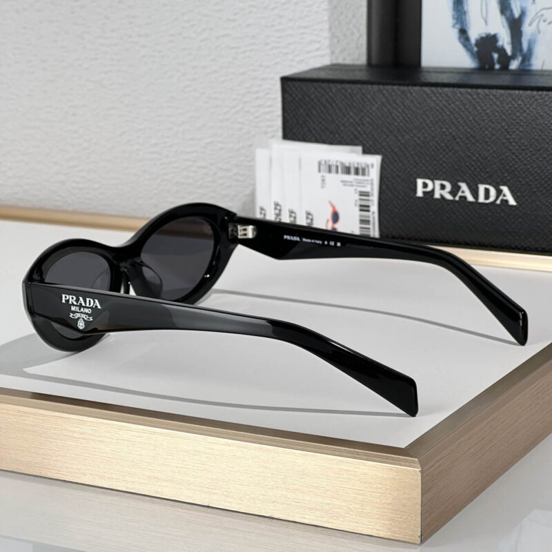 High Quality Black Prada Symbole Sunglasses - Image 3
