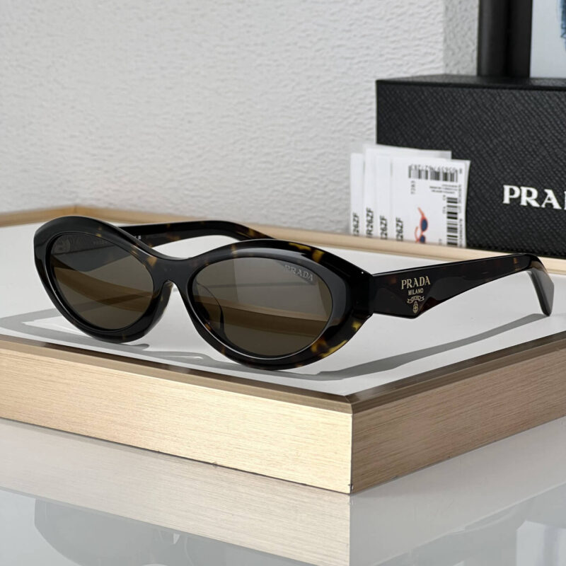 High Quality Black Prada Symbole Sunglasses - Image 6