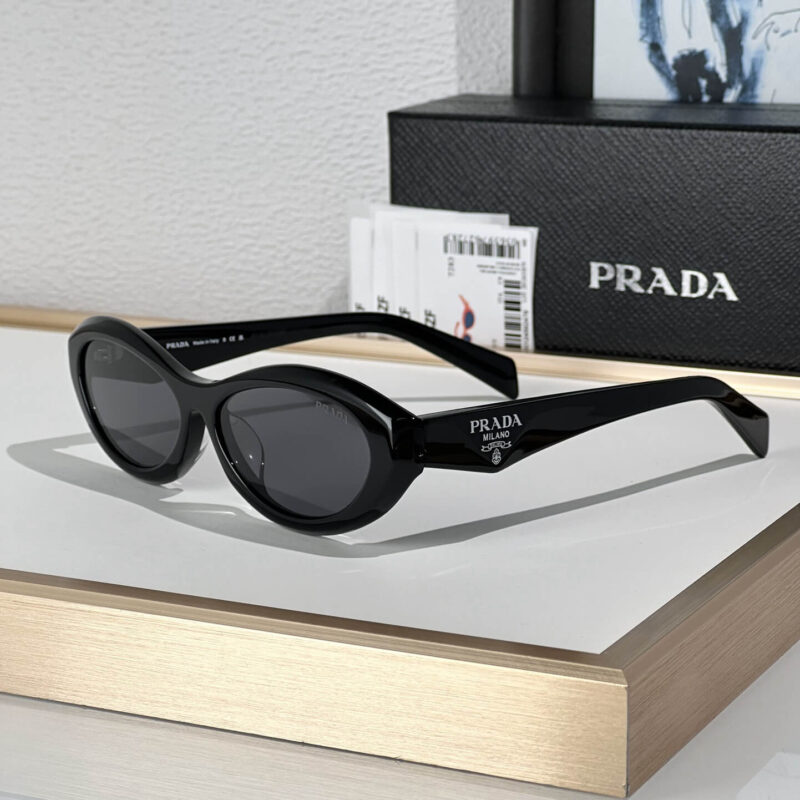 High Quality Black Prada Symbole Sunglasses - Image 8