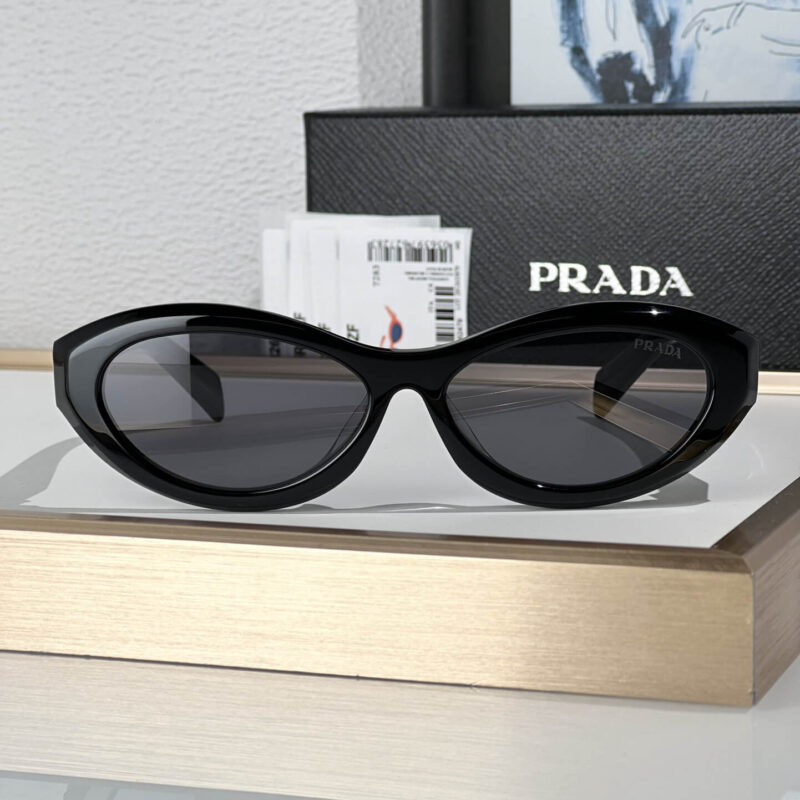 High Quality Black Prada Symbole Sunglasses - Image 9