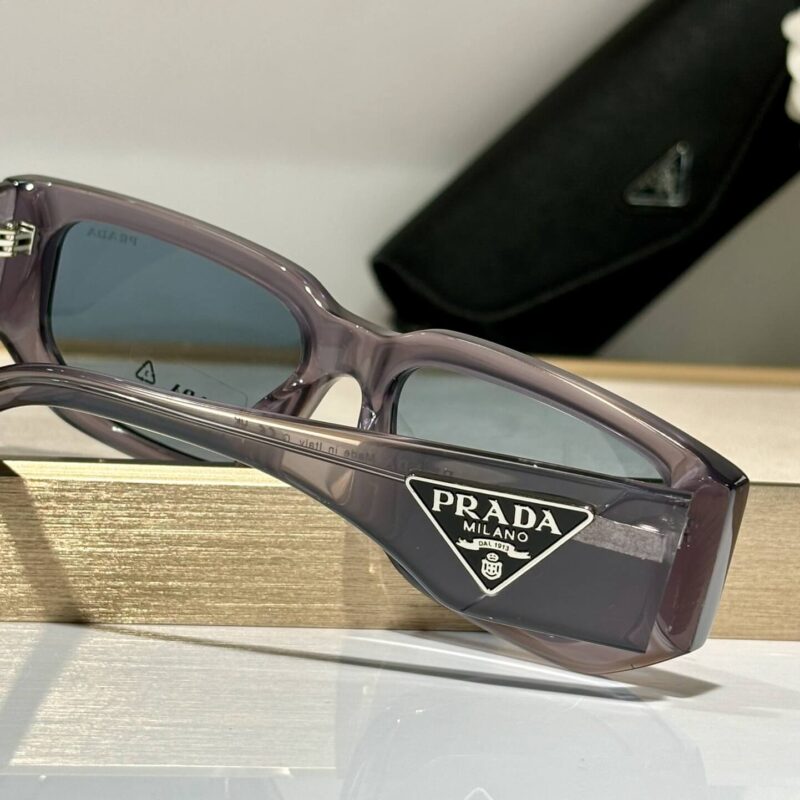Prada Grey Symbole sunglasses SPR09Z - Image 5