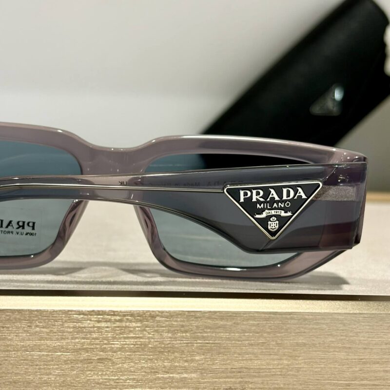 Prada Grey Symbole sunglasses SPR09Z - Image 8